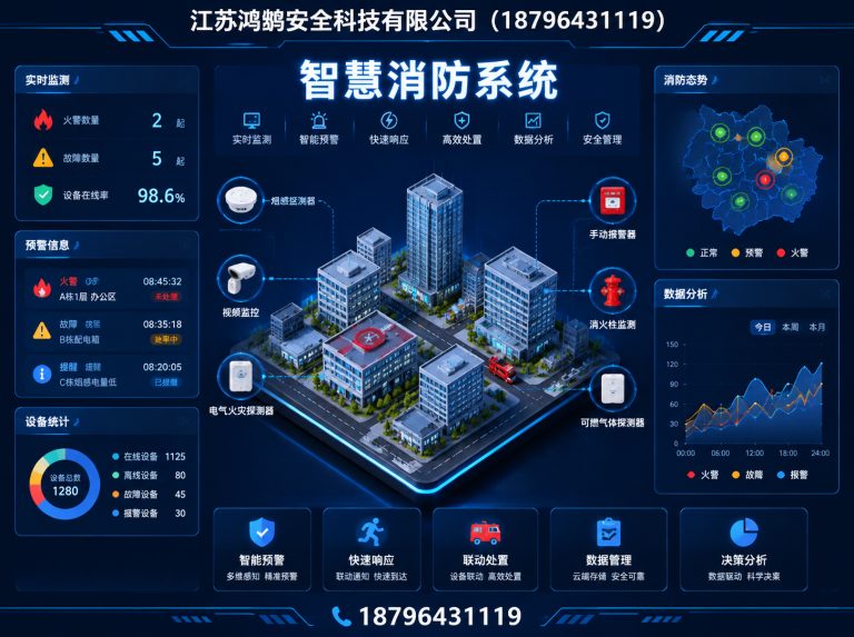 乐山消防通信指挥展示图